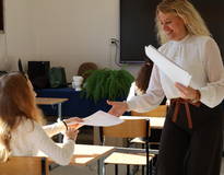 Obraz przedstawiający Dyktando Powiatowe. Edycja 2025