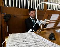 Obraz przedstawiający Koncert w kościele w Zawoi Przysłop