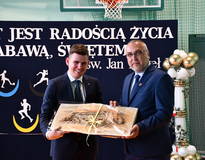 Obraz przedstawiający Uroczyste otwarcie sali gimnastycznej w Kukowie