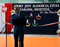 Obraz przedstawiający Uroczyste otwarcie sali gimnastycznej w Kukowie