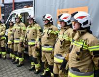 Obraz przedstawiający Oficjalne przekazanie sprzętu w Stryszawie – blisko 2 mln zł na wzmocnienie bezpieczeństwa mieszkańców