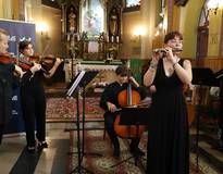 Obraz przedstawiający Beskidzki Festiwal Muzyki Organowej i Kameralnej 2025. Koncert w Stryszawie.
