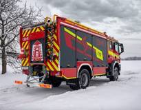 Obraz przedstawiający Dostawa samochodu ratowniczo-gaśniczego dla Gminy Stryszawa z przeznaczeniem dla OSP Lachowice w ramach Programu ochrony ludności i obrony cywilnej 2025-2026