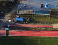 Obraz przedstawiający Modernizacja bieżni, skoczni do skoku w dal, rzutni do pchnięcia kulą przy Centrum Sportu i Rekreacji w Stryszawie