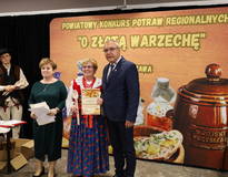Obraz przedstawiający Powiatowy Konkurs Potraw O Złotą Warzechę. Edycja 2025.