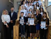 Obraz przedstawiający Dyktando Powiatowe. Edycja 2025