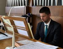 Obraz przedstawiający Koncert w kościele w Zawoi Przysłop