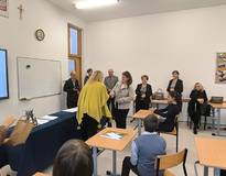 Obraz przedstawiający XXI Powiatowe Dyktando Ortograficzne