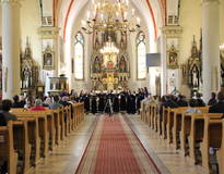 Obraz przedstawiający Pierwszy koncert Beskidzkiego Festiwalu w Krzeszowie za nami..