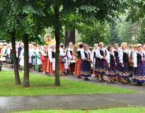 Obraz przedstawiający Gminne Dożynki w Lachowicach