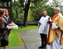 Obraz przedstawiający Gminne Dożynki w Lachowicach