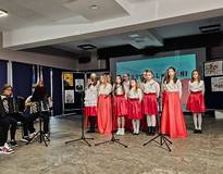 Obraz przedstawiający II Festiwal Pieśni Patriotycznej