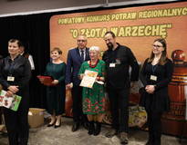 Obraz przedstawiający Powiatowy Konkurs Potraw O Złotą Warzechę. Edycja 2025.