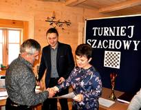 Obraz przedstawiający Gminny Turniej Szachowy