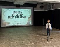 Obraz przedstawiający Gminny Konkurs Recytatorski. Edycja 2026.