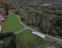 Obraz przedstawiający Budowa oświetlenia ulicznego w miejscowości Stryszawa na osiedlu Zawodzie