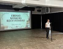 Obraz przedstawiający Gminny Konkurs Recytatorski. Edycja 2026.