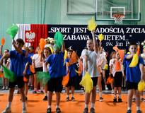 Obraz przedstawiający Uroczyste otwarcie sali gimnastycznej w Kukowie
