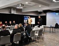 Obraz przedstawiający Szkolenia z zakresu ochrony ludności i obrany cywilnej dla pracowników JST, sołtysów, OSP oraz KGW