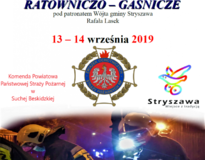 Obraz przedstawiający OSP Lachowice zaprasza na V Podbabiogórskie Zawody Ratowniczo - Gaśnicze
