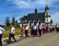Obraz przedstawiający Gminne Dożynki w Hucisku