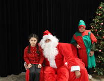 Obraz przedstawiający Spotkanie ze Świętym Mikołajem