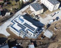 Obraz przedstawiający Utworzenie 50 nowych miejsc opieki nad dziećmi do lat 3 w nowej instytucji żłobka pod adresem: Stryszawa 278F  34-205 Stryszawa w ramach Programu Aktywny Maluch 2022–2029