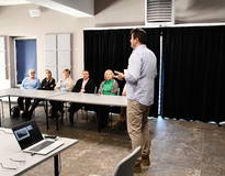 Obraz przedstawiający Szkolenia z zakresu ochrony ludności i obrany cywilnej dla pracowników JST, sołtysów, OSP oraz KGW