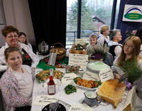 Obraz przedstawiający Powiatowy Konkurs Potraw O Złotą Warzechę. Edycja 2025.