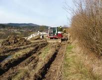 Obraz przedstawiający Budowa sieci kanalizacji sanitarnej w miejscowości Krzeszów gmina Stryszawa – etapy 1A