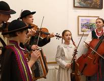 Obraz przedstawiający Poplenerowa wystawa im. Władysława Fronta w Stryszawie